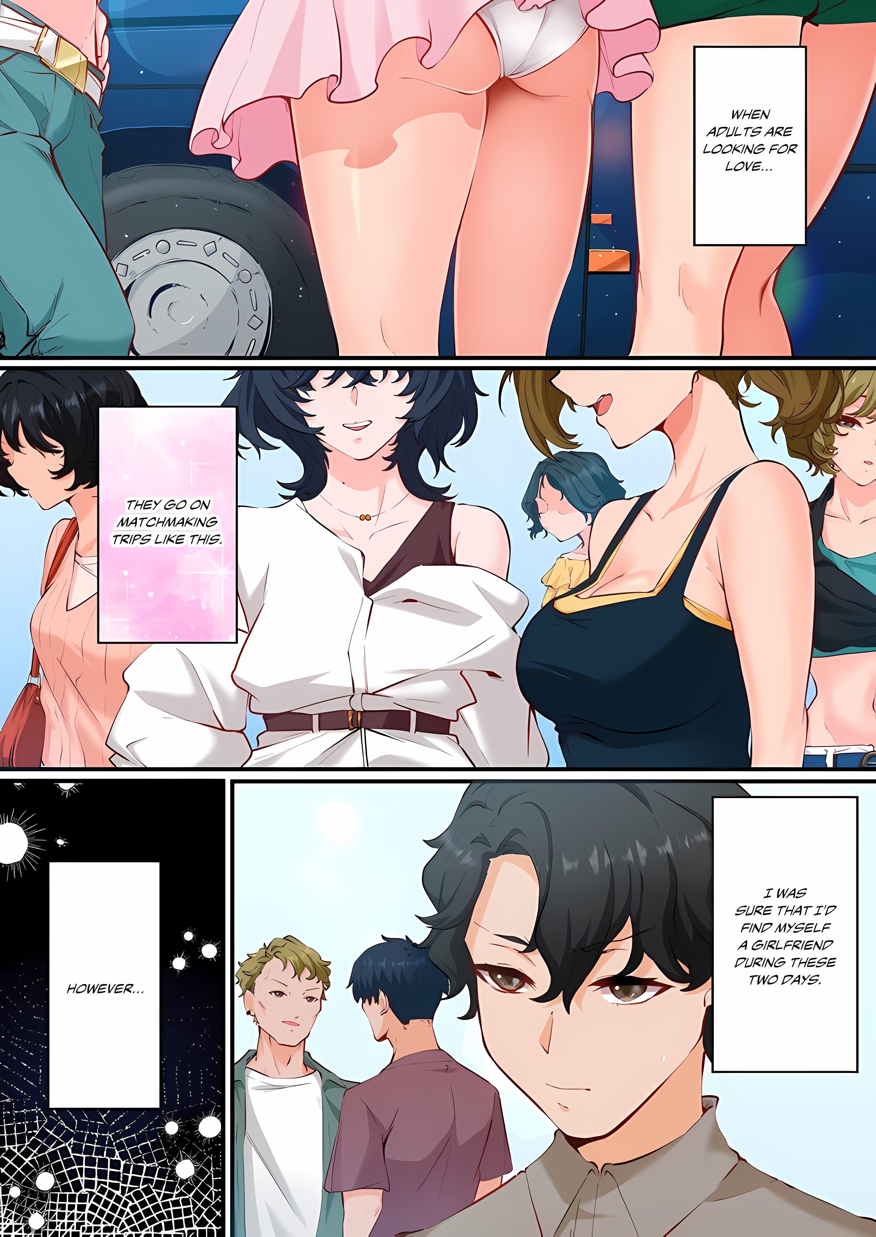 Hot Spring Love Affair: I’m Looking for a Girlfriend, but These Girls Just Want Sex! page 1