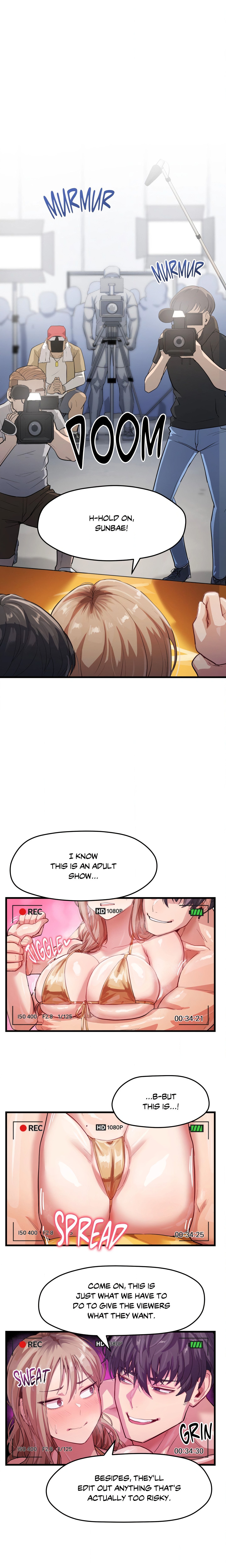 I ended up climaxing on a late-night variety show page 1
