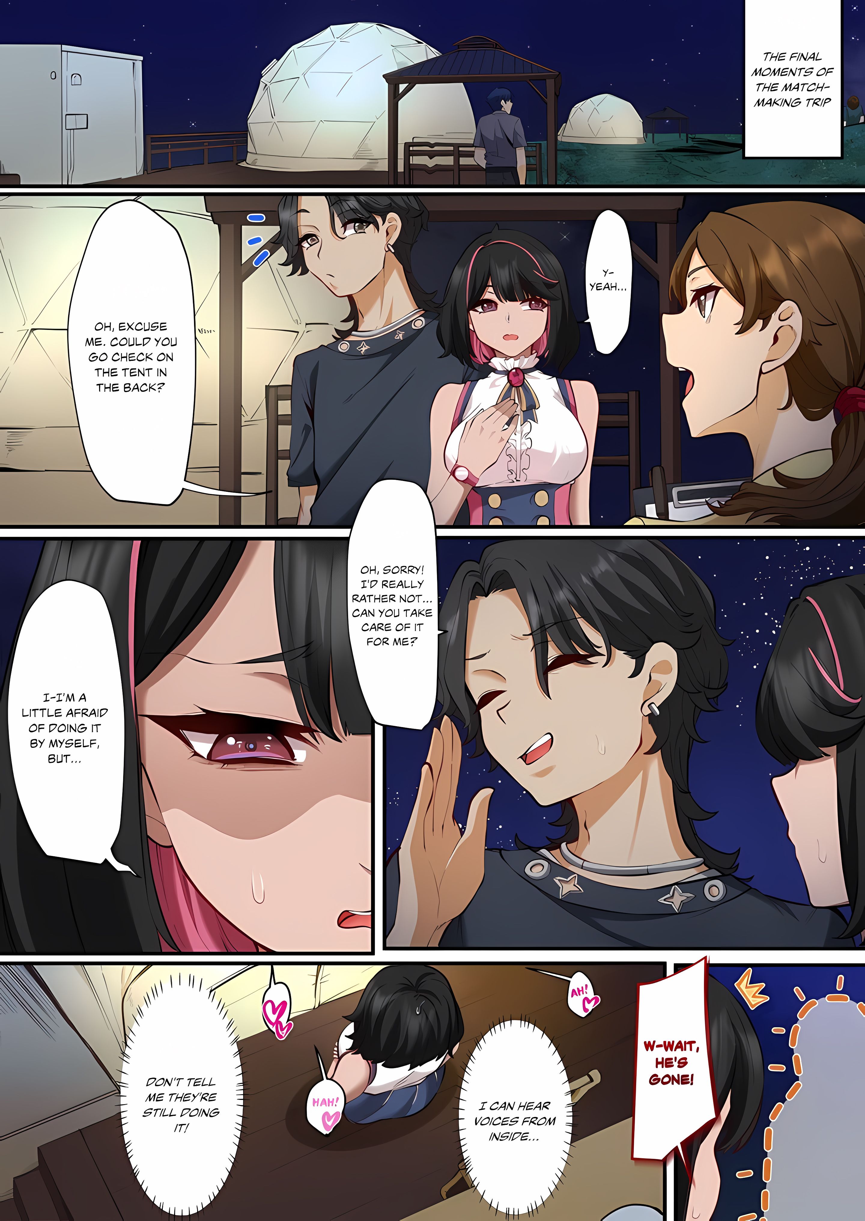 Hot Spring Love Affair: I’m Looking for a Girlfriend, but These Girls Just Want Sex! page 1