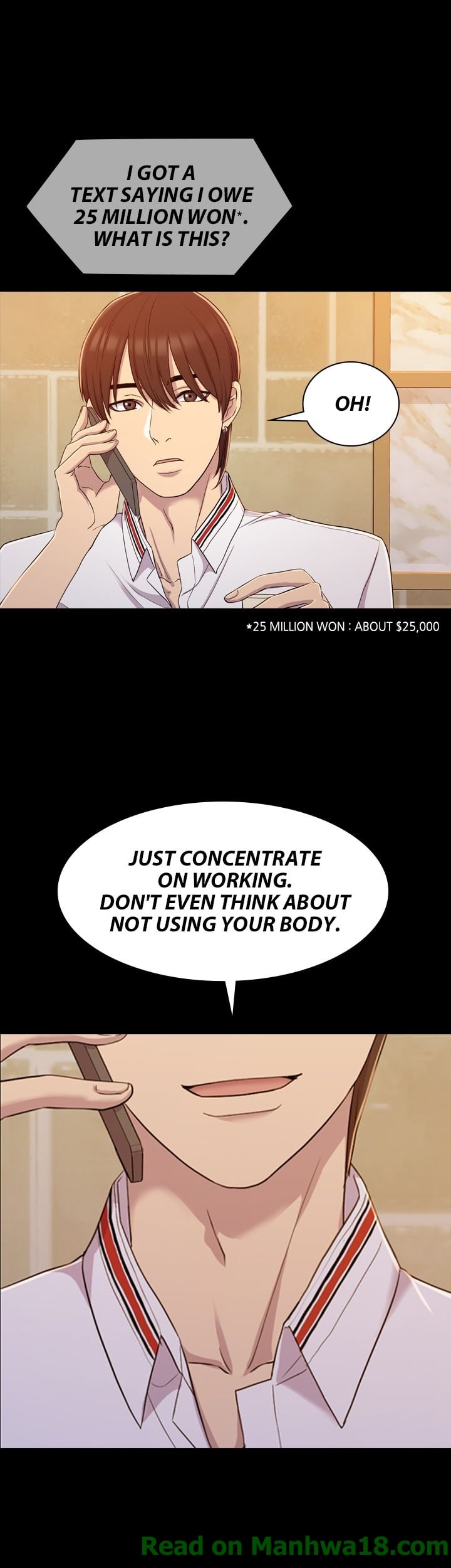 Ajeossi manhwa page 1