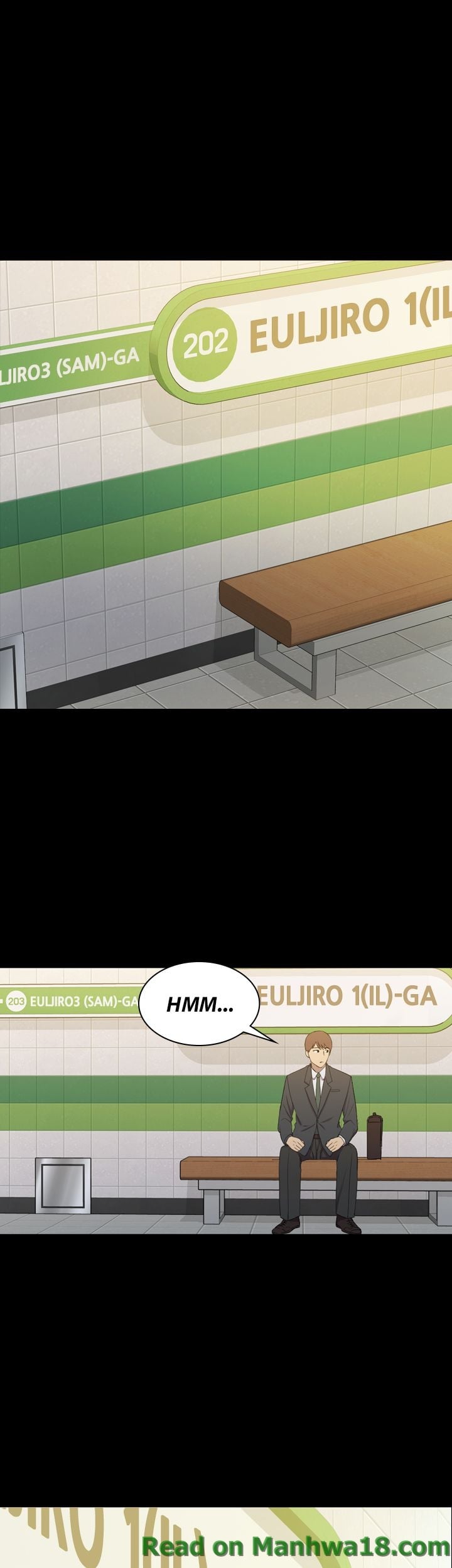 Ajeossi manhwa page 1