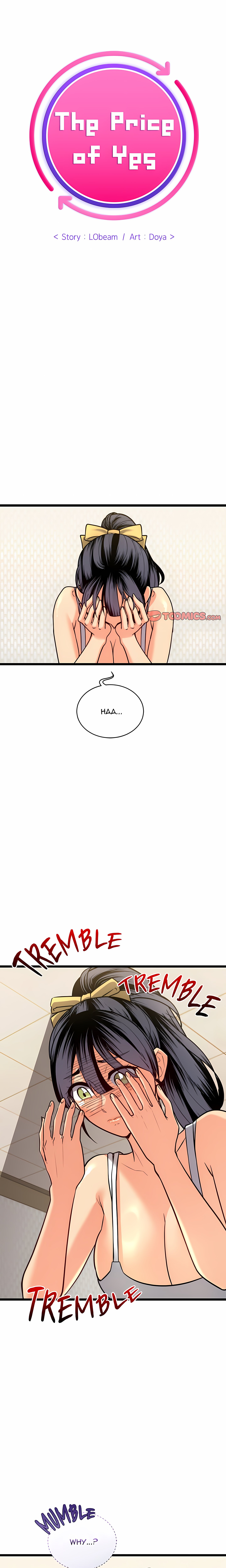 The Price of Yes page 1