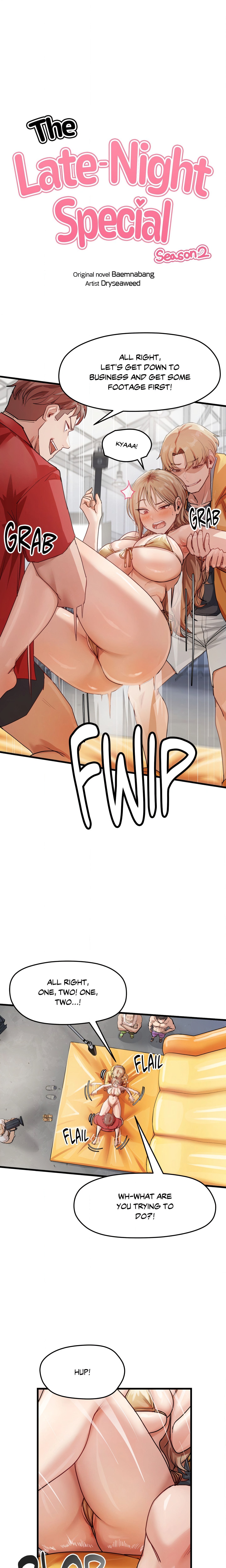 I ended up climaxing on a late-night variety show page 1