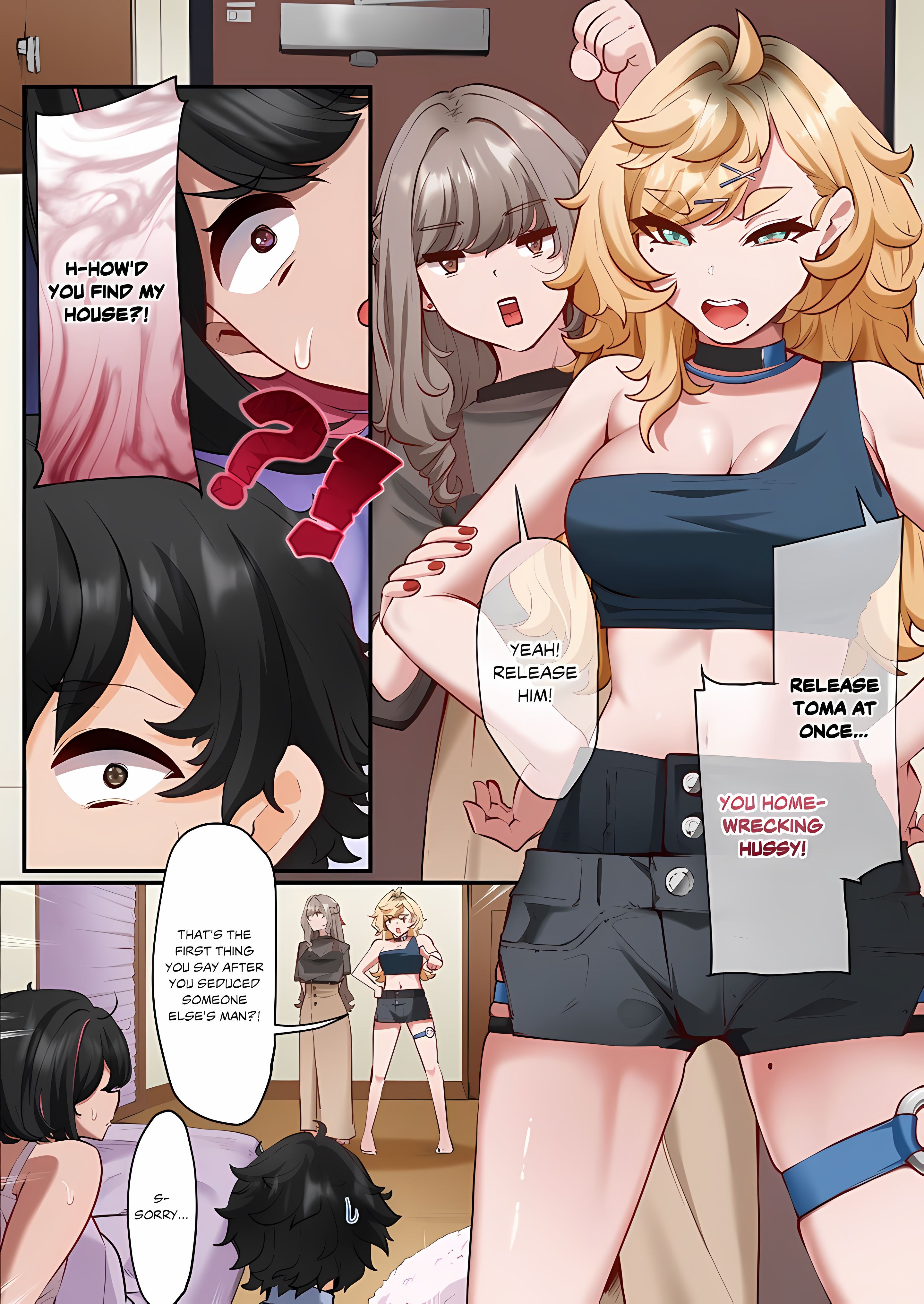 Hot Spring Love Affair: I’m Looking for a Girlfriend, but These Girls Just Want Sex! page 1
