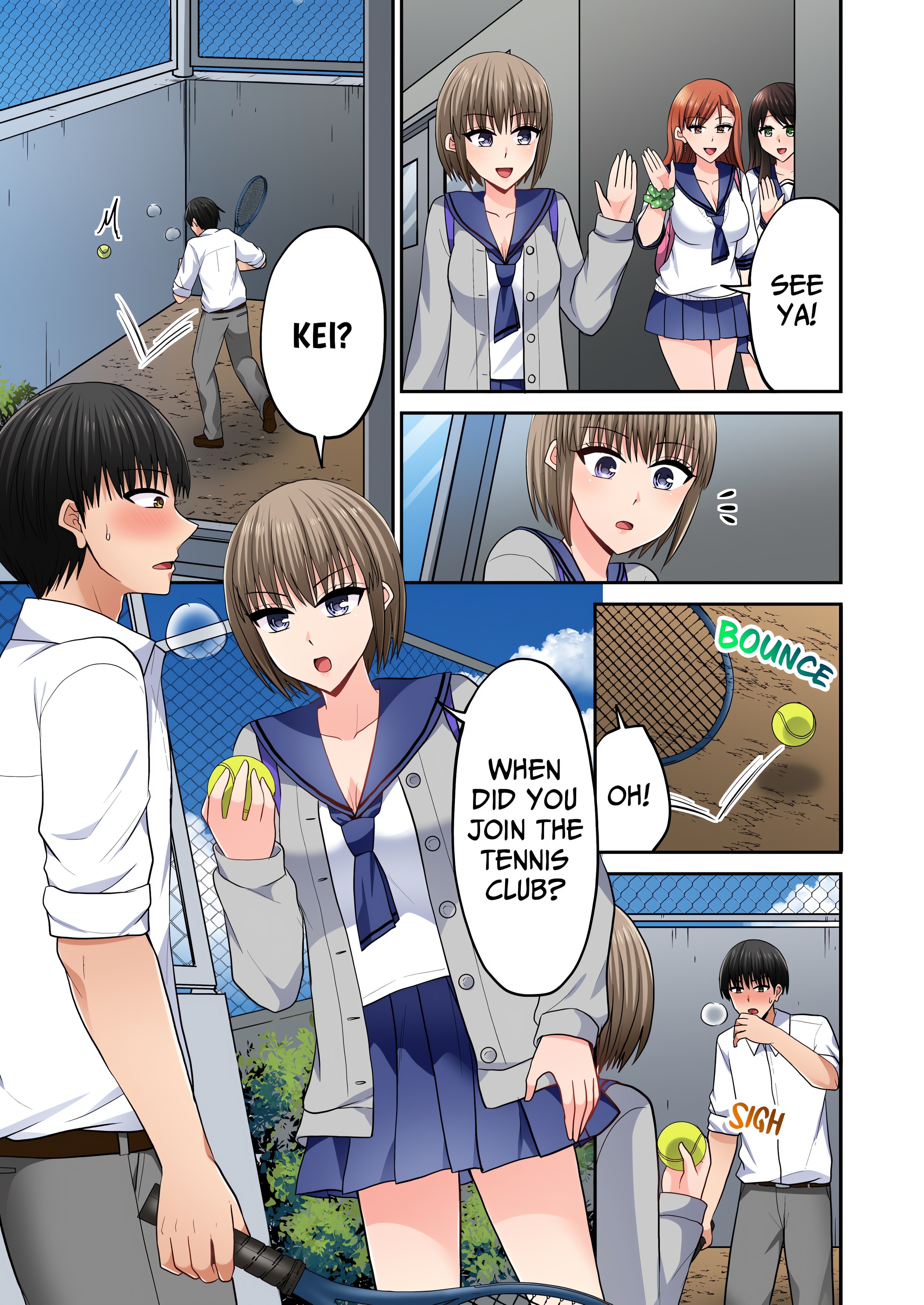 Bullied Boy’s Tongue Revenge page 1