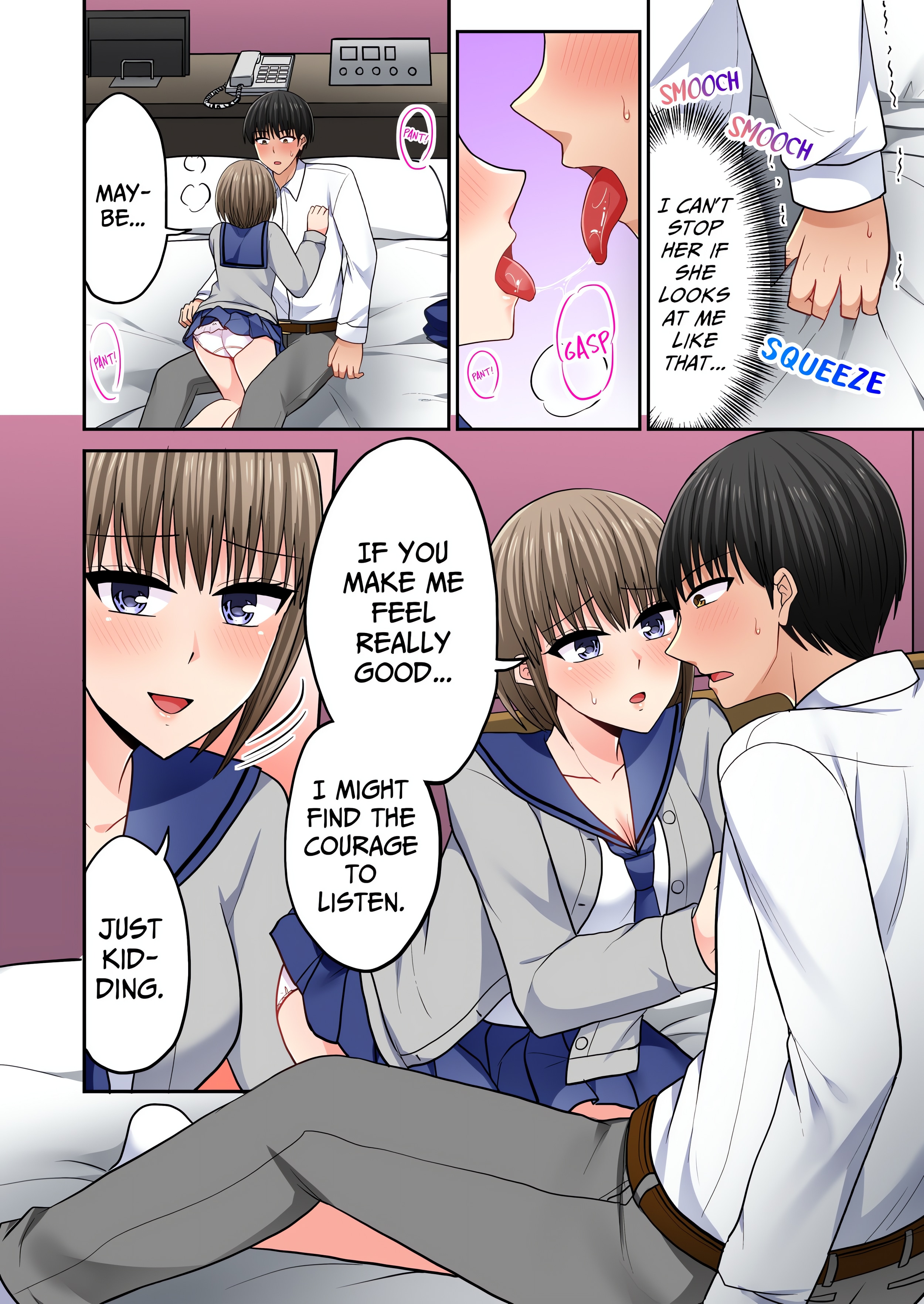 Bullied Boy’s Tongue Revenge page 2