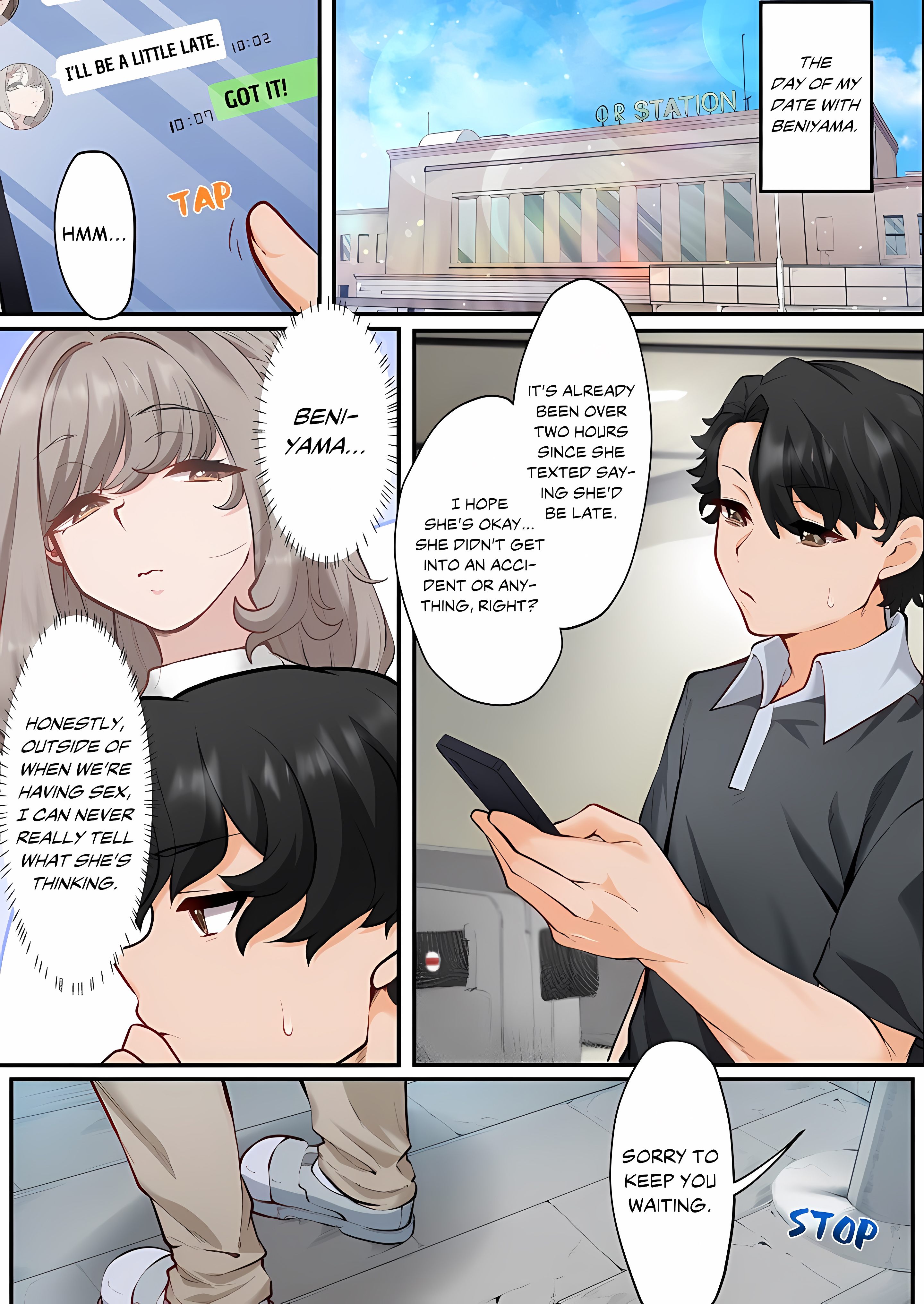Hot Spring Love Affair: I’m Looking for a Girlfriend, but These Girls Just Want Sex! page 1