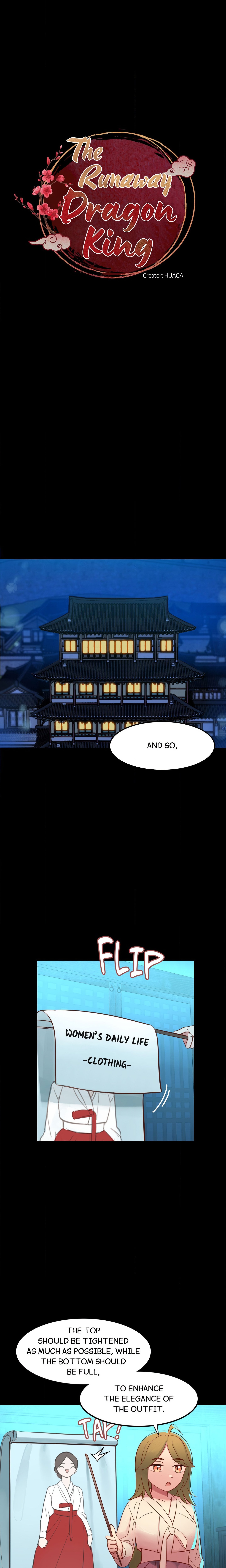The Runaway Dragon King (Official) page 1