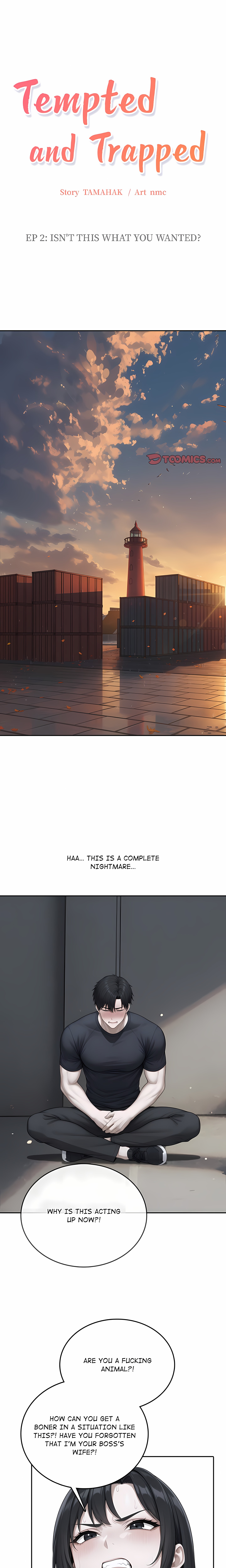 Tempted and Trapped page 1