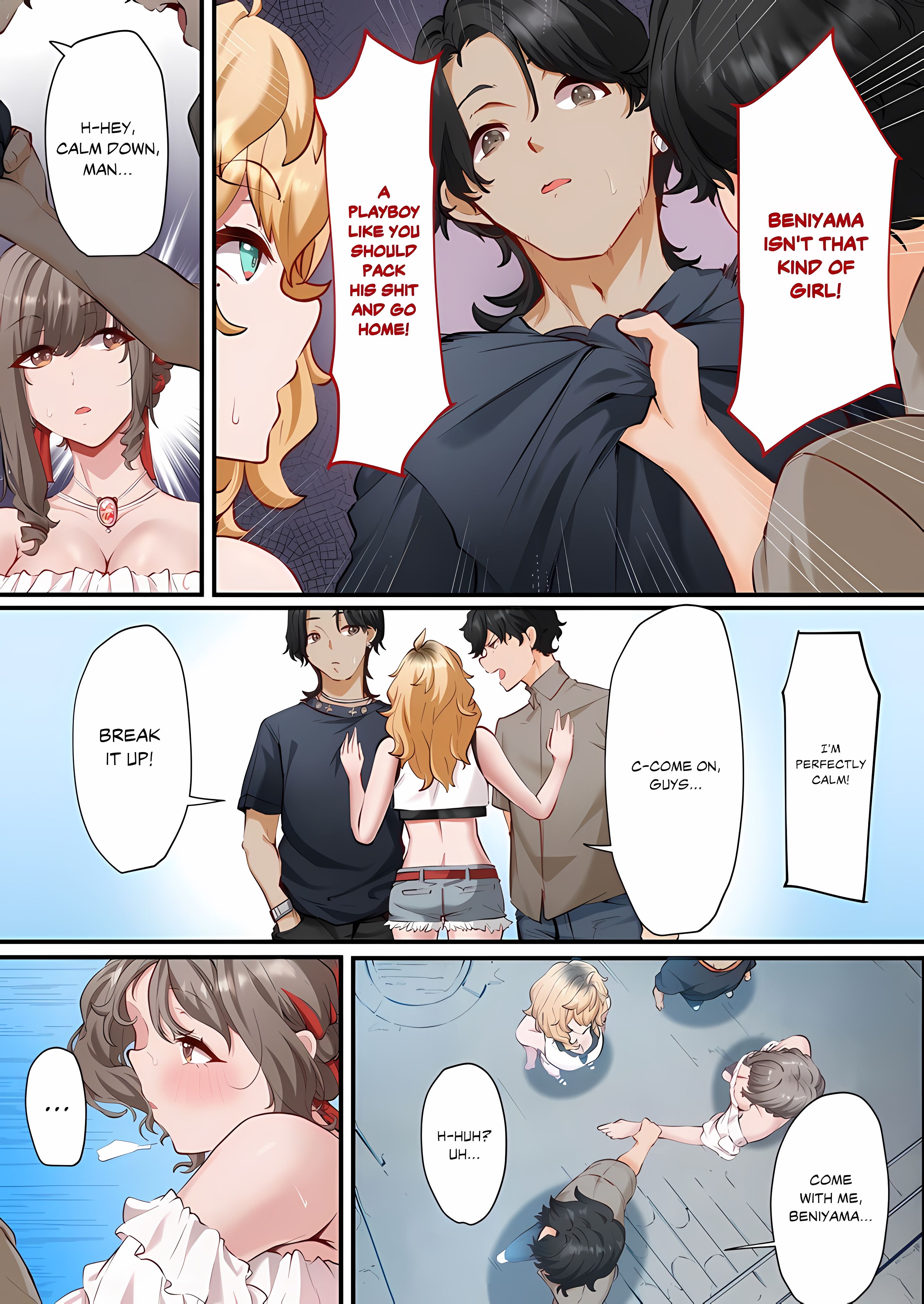 Hot Spring Love Affair: I’m Looking for a Girlfriend, but These Girls Just Want Sex! page 2