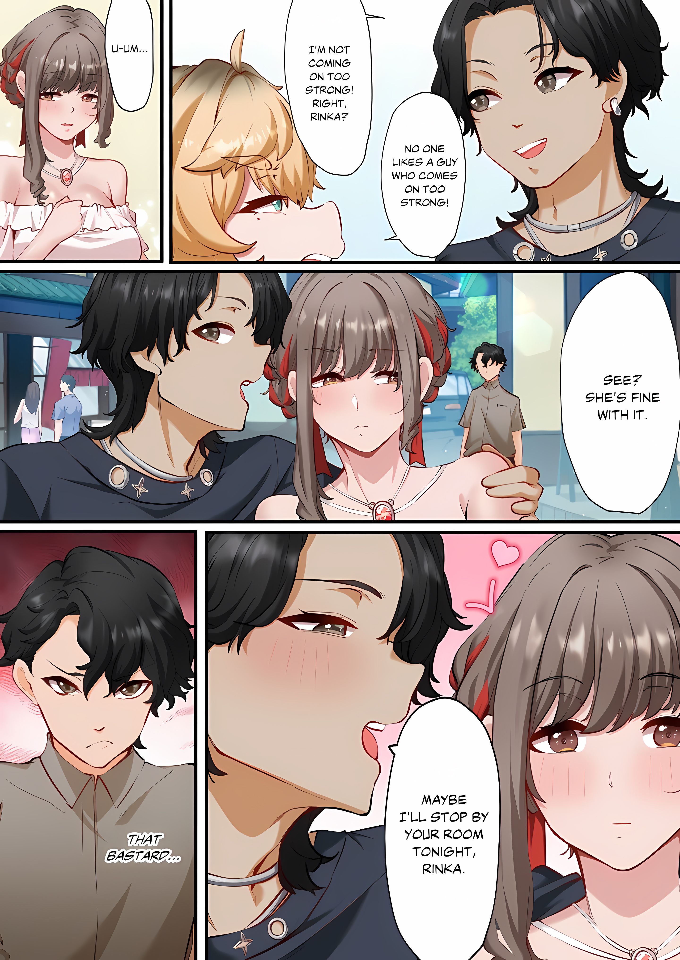 Hot Spring Love Affair: I’m Looking for a Girlfriend, but These Girls Just Want Sex! page 1