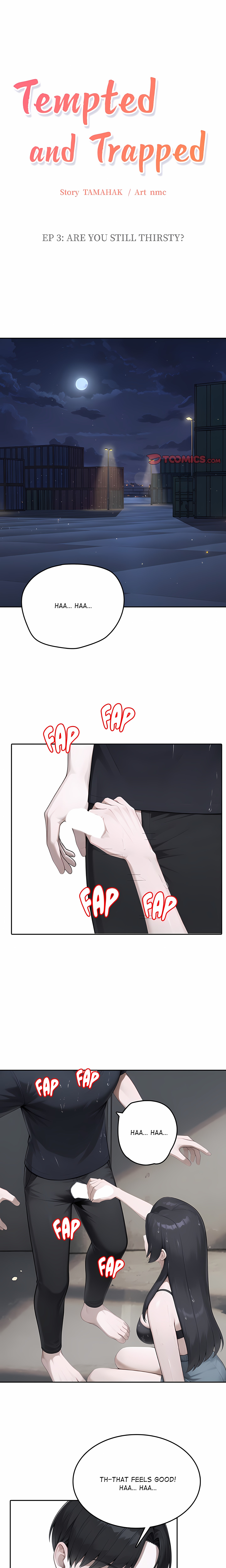 Tempted and Trapped page 1