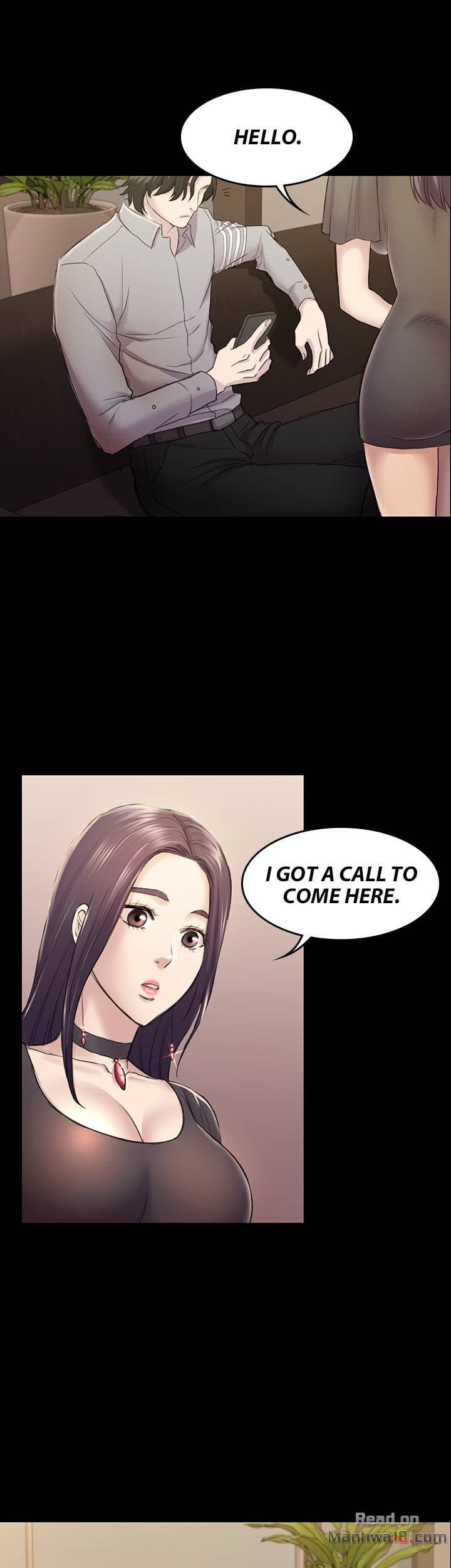 Ajeossi manhwa page 1