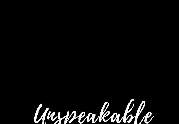 Unspeakable page 1