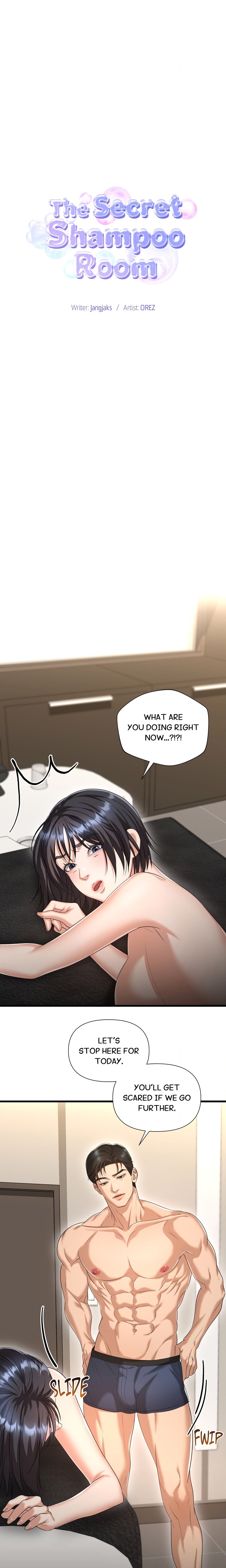 The Secret Shampoo Room page 1