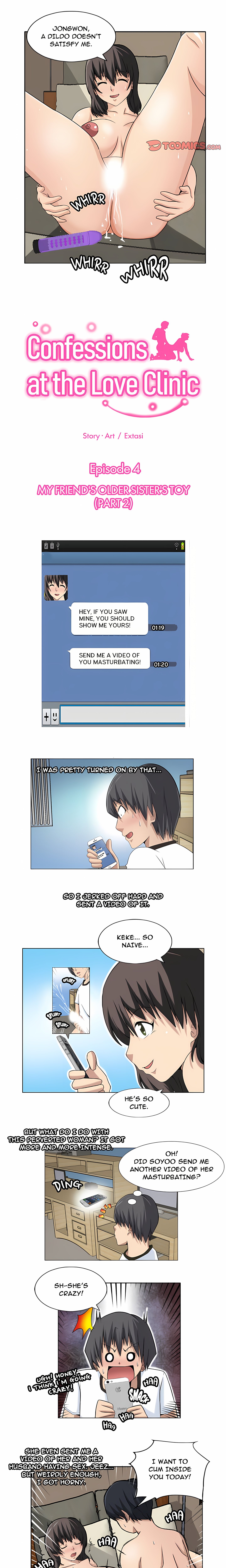 Confessions at the Love Clinic page 1