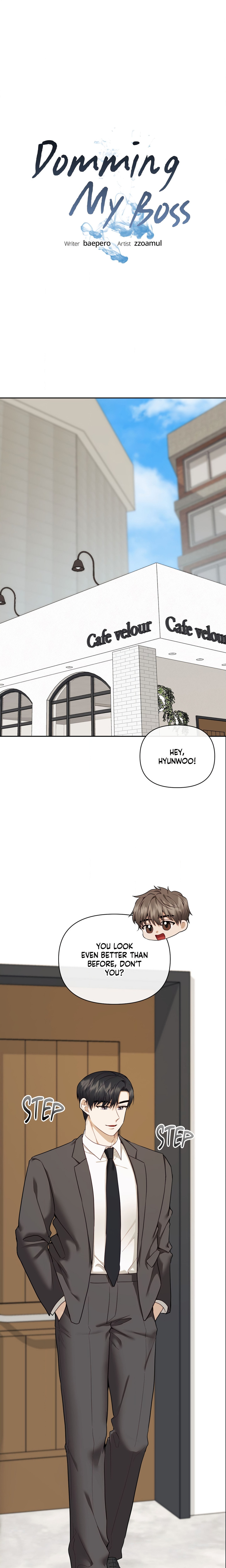 Domming My Boss page 1
