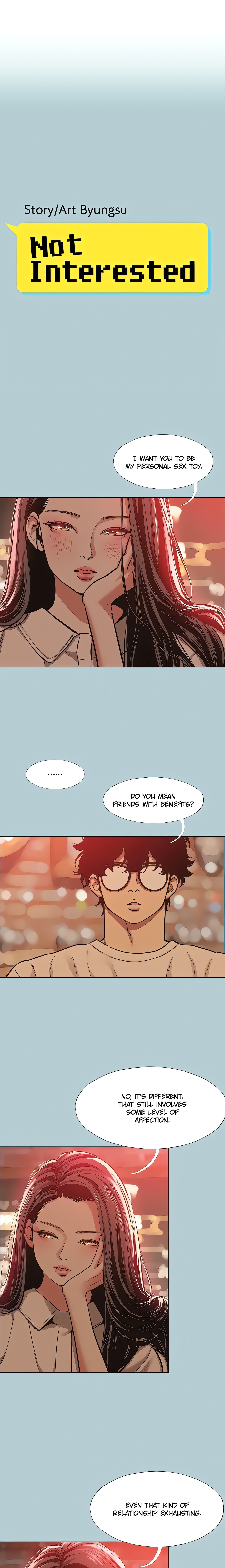 Not Interested page 1