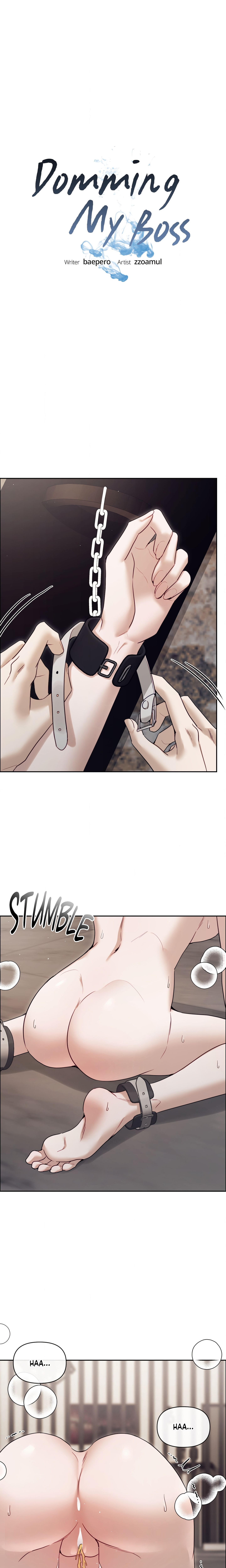 Domming My Boss page 1