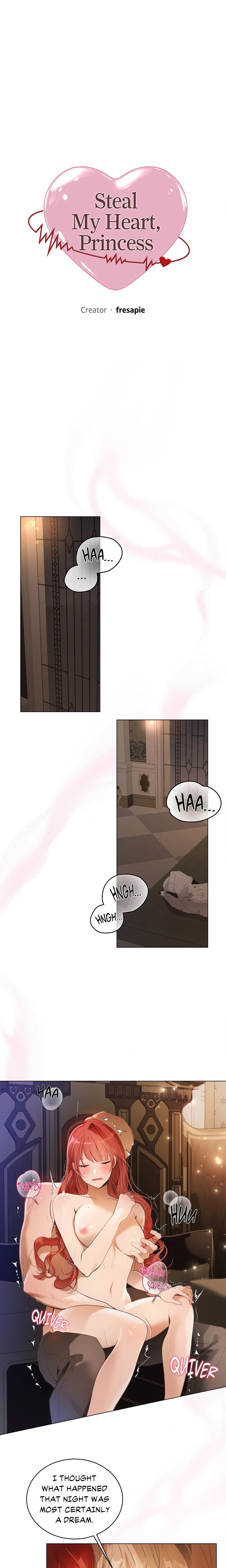 Steal My Heart, Princess page 1